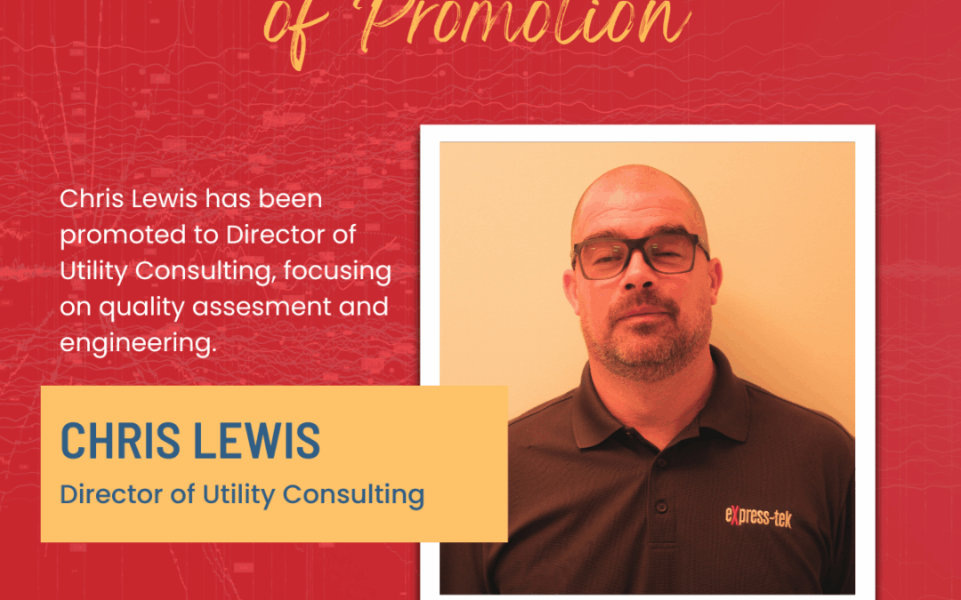 Chris Lewis Promoted to Director of Utility Consulting